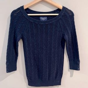 American Eagle woman’s Cable knit Sweater